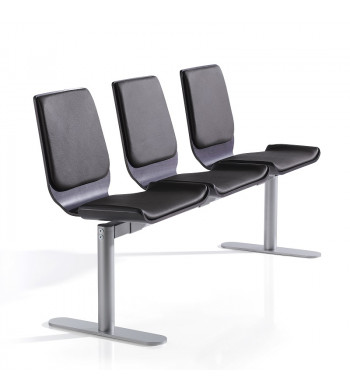 SPERA BANCADA 4 PLAZAS MADERA LACADA