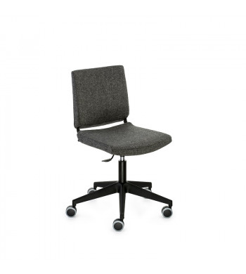 ATENEA TAPIZADA 5 RADIOS GIRATORIA