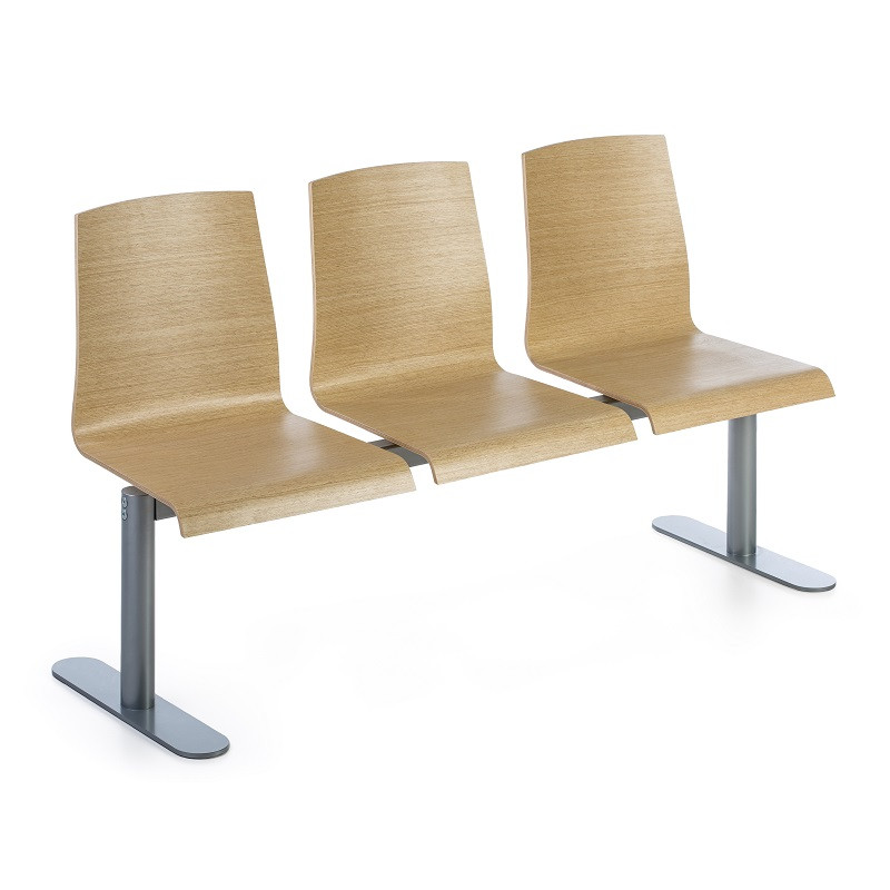 CUSTOM BANCADA MADERA 3 PLAZAS