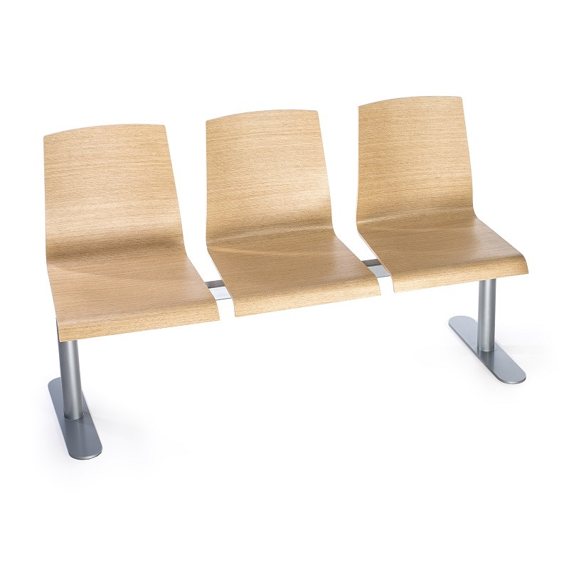 CUSTOM BANCADA MADERA 5 PLAZAS