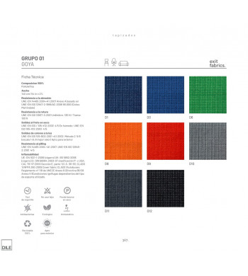 COLORES TAPIZADO GRUPO 01