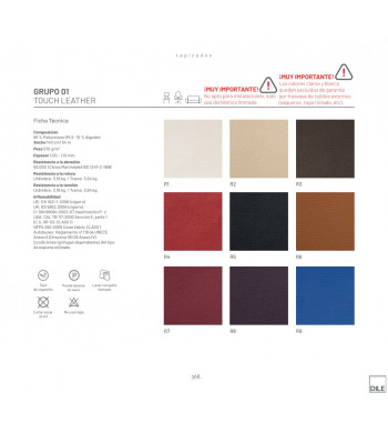 COLORES TAPIZADO GRUPO 01