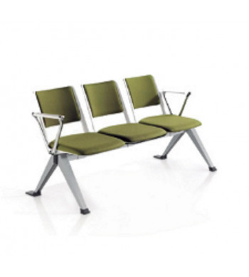 RELOAD BANCADA TAPIZADA 3 PLAZAS + MESA